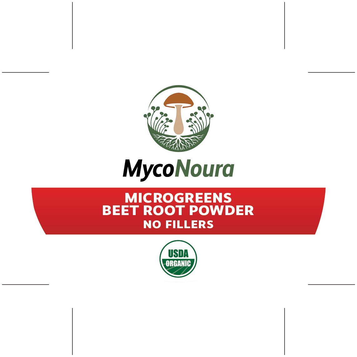 Beet Microgreens + Beet Root Powder