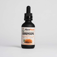 Cordyceps Tincture bottle, front of label