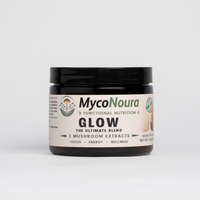 Glow Powder jar, front of label